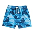 thumbnail image 1 of Confree Newborn Swim Shorts Summer Graphic Print Swimwear Beach Casual Comfortable For Boys Bathing Suits Size 6-12 Months Blue, 1 of 7