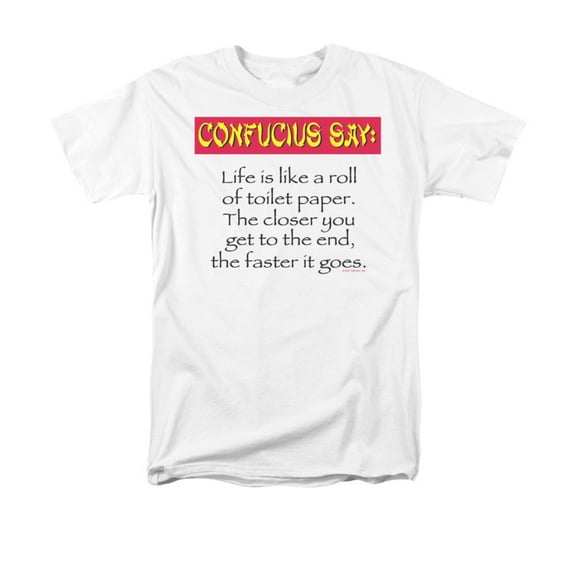 Confucius Officially Licensed Adult T Shirt