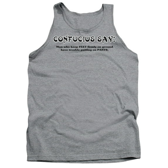 - Confucius - Tank Top - Large