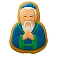 thumbnail image 1 of Confucius Wisdom Cookie Cutter - 4x3" Premium Party Baking Tool, 1 of 6