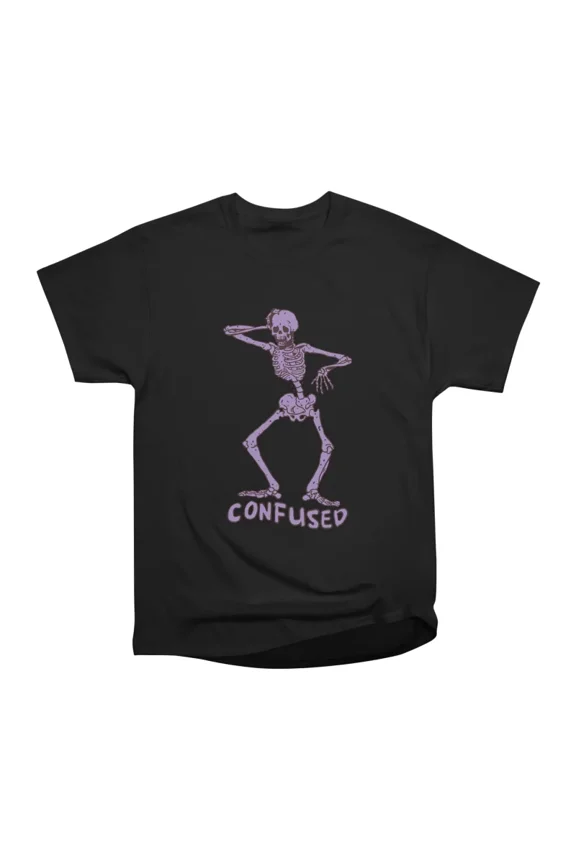 Confused T-Shirt Tee Gift For Him Merch For Her Apparel For Friend