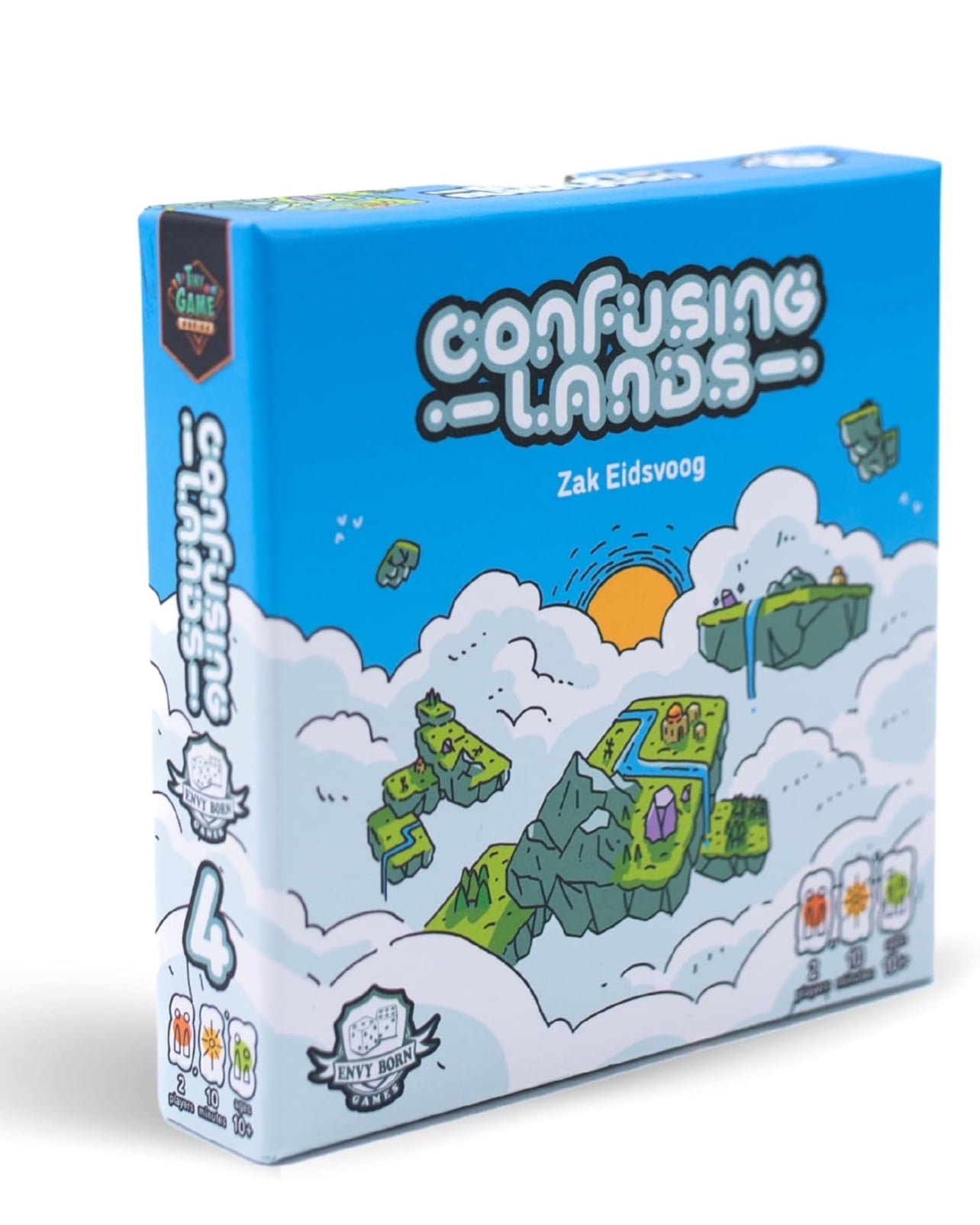 Confusing Lands | Whimsical Themed Travel Size Board Game You Can Play ...