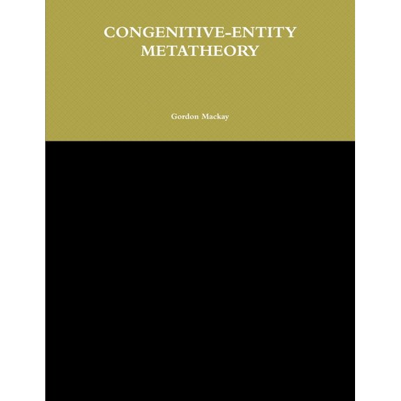 Congenitive-Entity Metatheory, (Paperback)