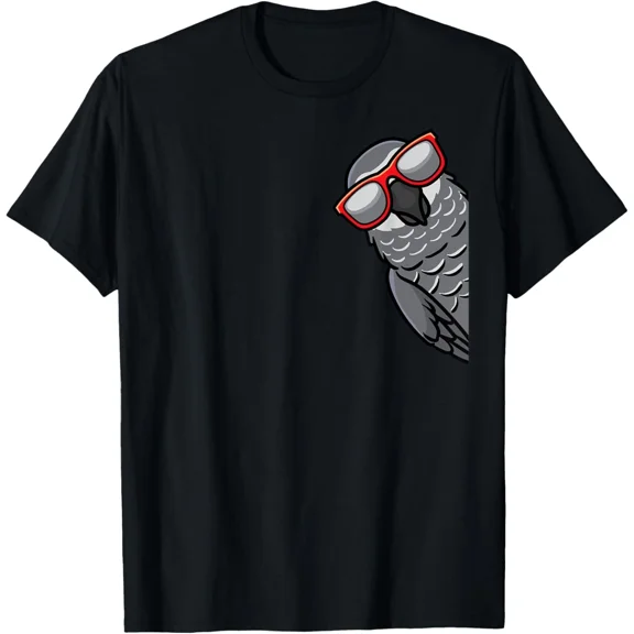 Congo African Grey Parrot T-Shirt