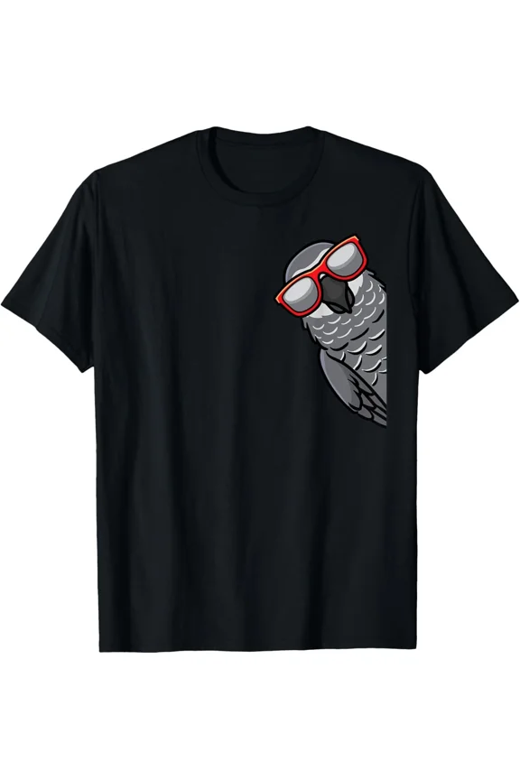 Congo African Grey Parrot T-Shirt