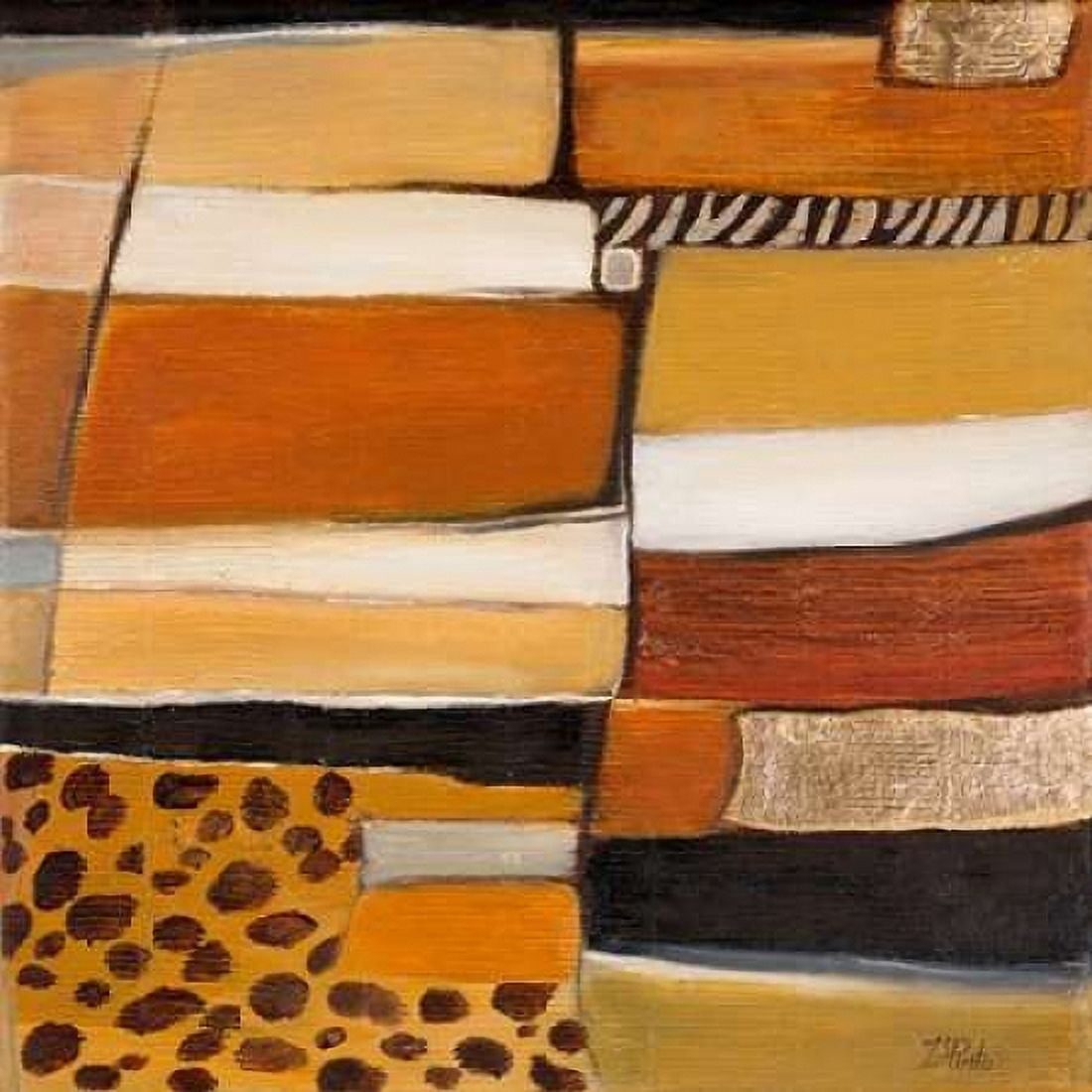 Congo I Canvas Art - Patricia Pinto (24 x 24)