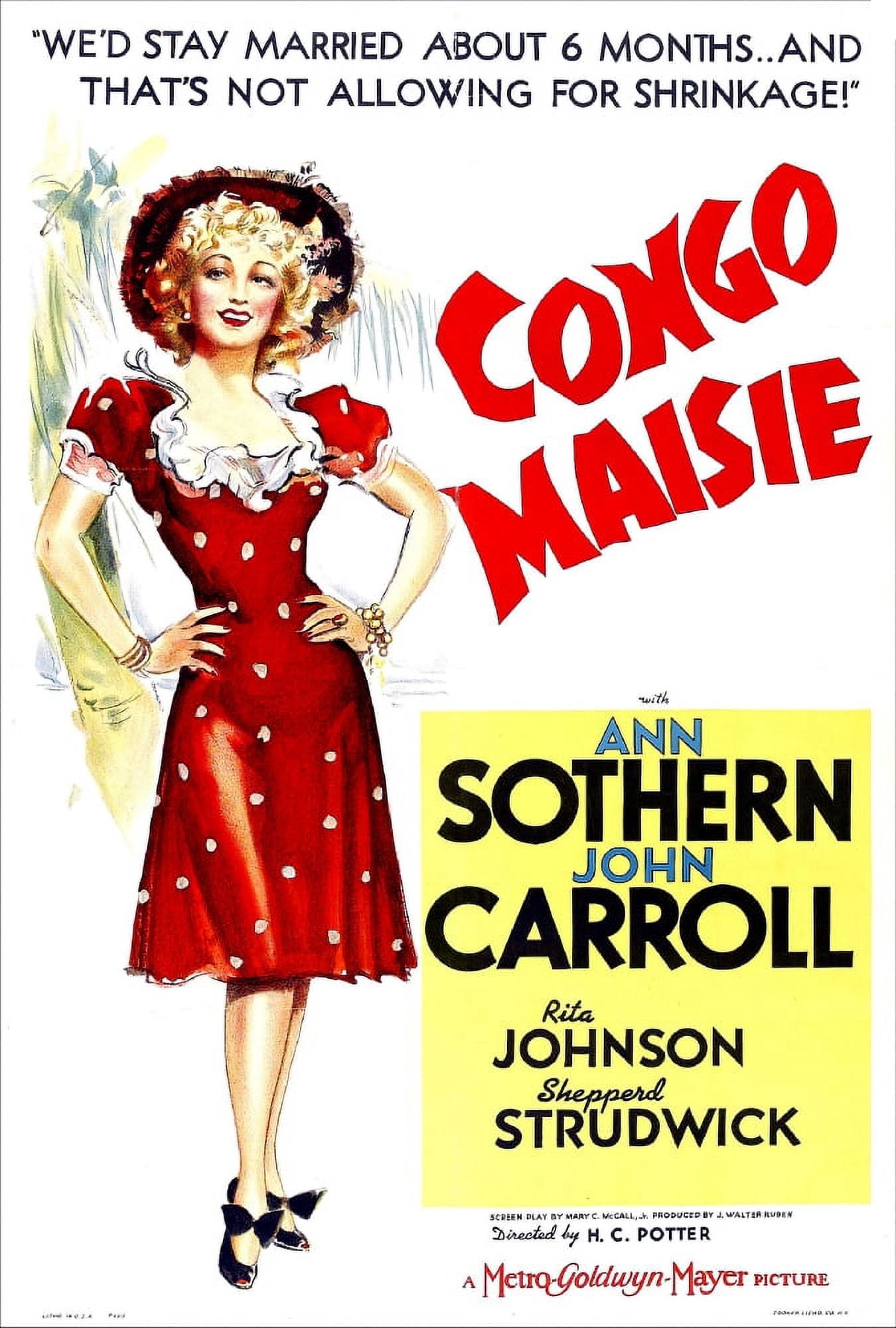Congo Maisie U Canvas Art - (24 x 36)