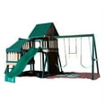 thumbnail image 1 of Congo Monkey Wooden Swing Set Design 2 - Green And Cedar, 1 of 3