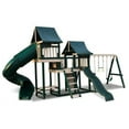 Congo Monkey Playsystem Voyager Wooden Swing Set
