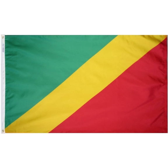 Congo - Rep. Of - 2'X3' Nylon Flag