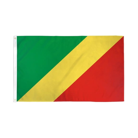 Congo Republic Flag 2x3ft Poly