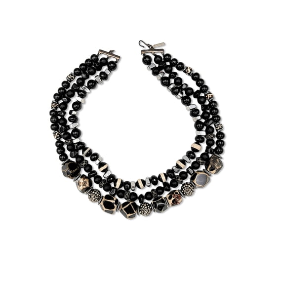Congo Riverbend Onyx Necklace
