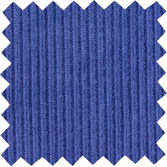 Congo (TM) 2x1 Rib DTY Brushed Knit, 4-Way Stretch Fabric By The Yard (DENIM, 1.5"x1.5"SampleOfFabric)