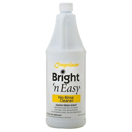 Congoleum Bright 'N Easy No Rinse Cleaner - 32 Fl Oz (Concentrate)
