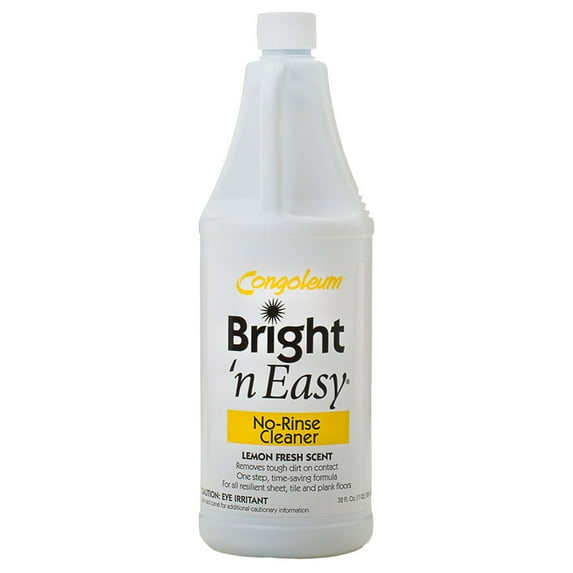 Congoleum Bright 'N Easy No Rinse Cleaner - 32 Fl Oz (Concentrate)