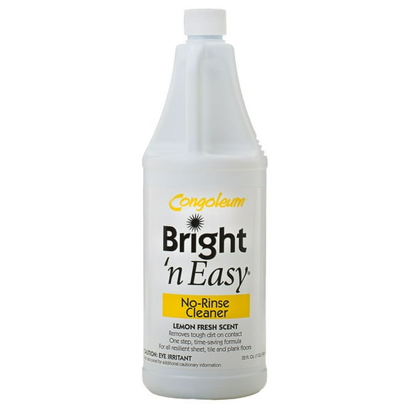 Congoleum Bright 'N Easy No Rinse Cleaner - 32 Fl Oz (Concentrate)