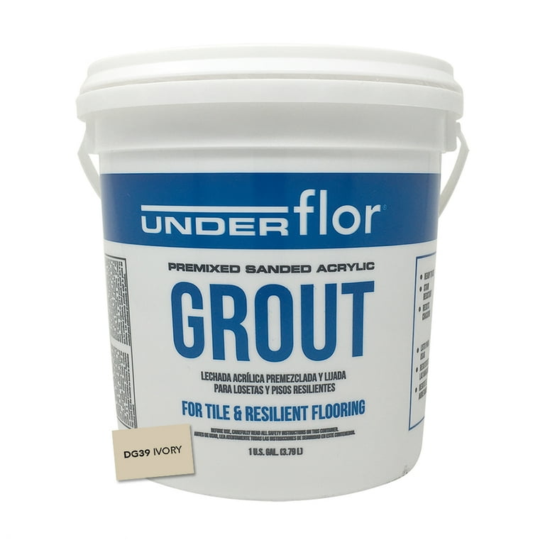 Congoleum 1-Gallon Black Sanded Grout Congoleum 1-Gallon Black Sanded Grout