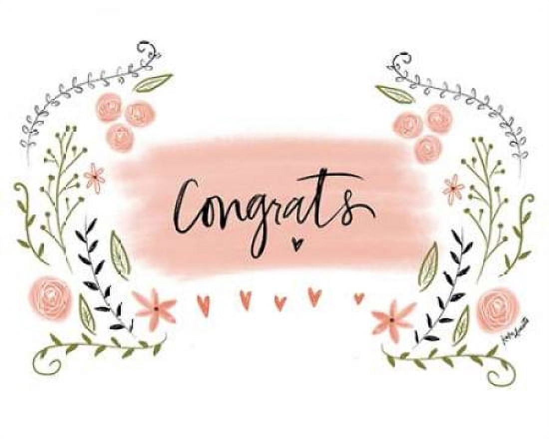 Congrats Canvas Art - Katie Doucette (24 x 30)