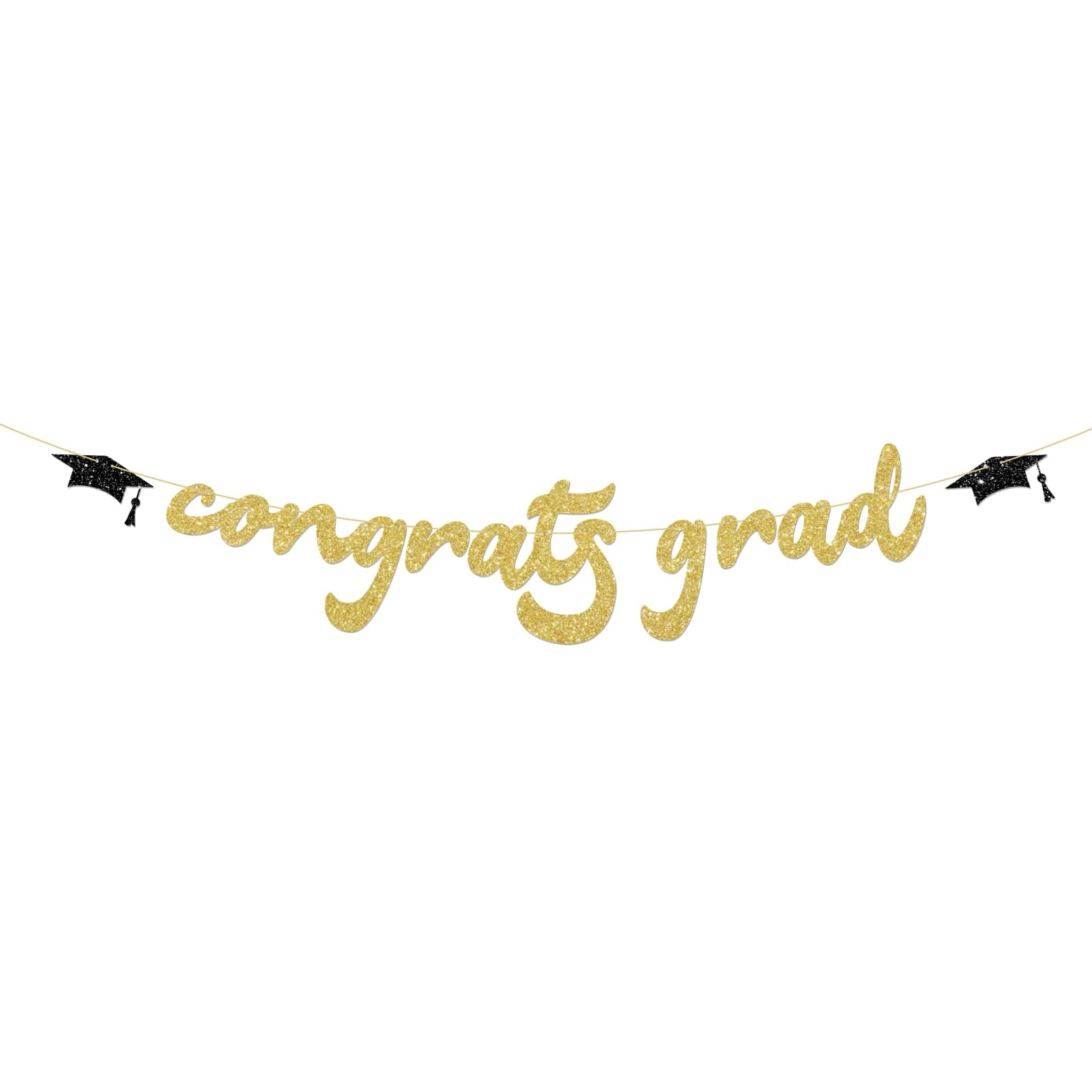Congrats Grad Banner for DHF10 2025 Graduation Party Decorations ...