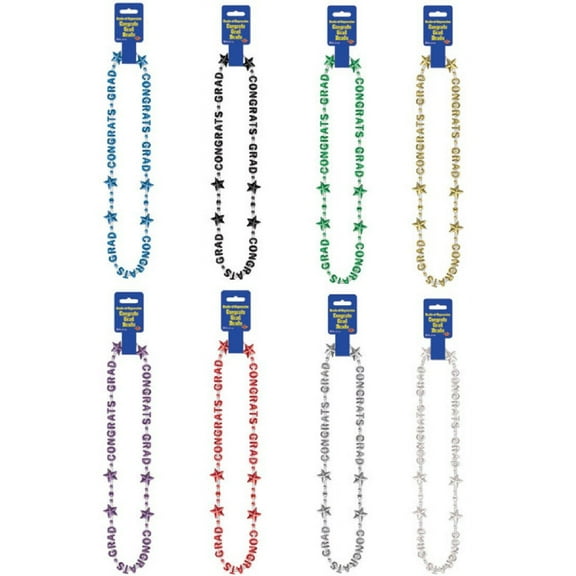 Congrats Grad Beads Adult Halloween Accessory
