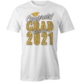 thumbnail image 1 of Congrats Grad Class Of 2021 T-Shirt | Senior Class White Tee Gift, 1 of 5