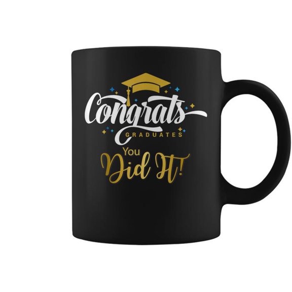 Congrats Grad Class Of 2026 Senior Graduation For Her Him Coffee Mugs