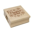 thumbnail image 1 of Congrats Grad Graduate Graduation Cap Fireworks Stars Square Rubber Stamp Stamping Scrapbooking Crafting - Large 2.75in, 1 of 7