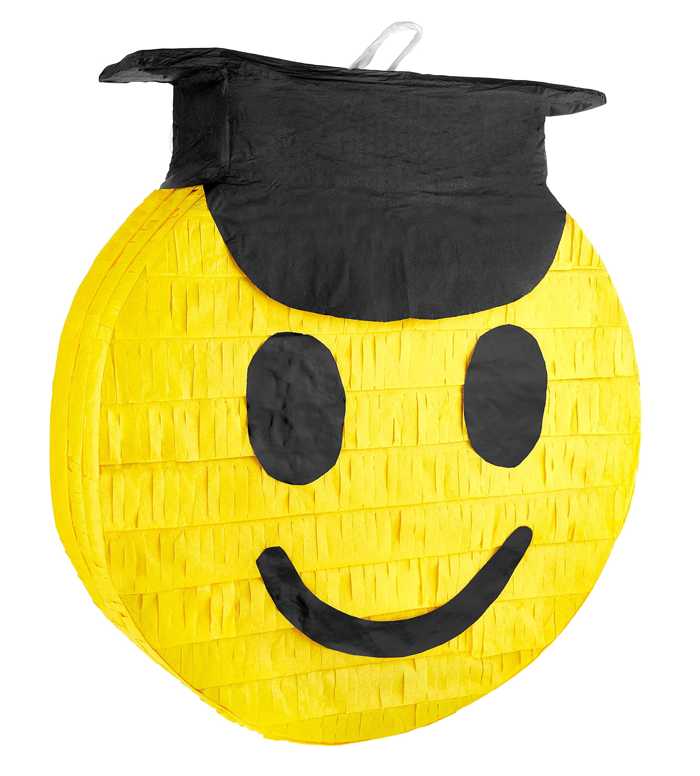 Congrats Grad Smiley Face Emoji Pinata - Piñatas for Graduation, Cinco ...