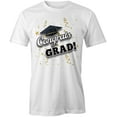 thumbnail image 1 of Congrats Grad T-Shirt | Senior Class White Tee Gift, 1 of 5