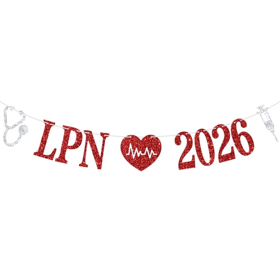 Congrats LPN Banner, Future Nurse/LPN Bunting, Congrats Nurse/Doctor, Nursing School Survivor Graduation Party Decorations