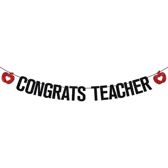 Congrats Teacher Banner, From Student to Teacher, In My TEACHER Era, Class of 2026 College Graduation Party Decorations Supplies