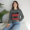 thumbnail image 1 of Congrats To Proud Mom of 2023 Graduate Unisex Blend™ Crewneck Sweatshirt, 1 of 9