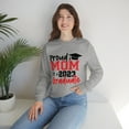 thumbnail image 1 of Congrats To Proud Mom of 2023 Graduate Unisex Blend™ Crewneck Sweatshirt, 1 of 9