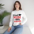 thumbnail image 1 of Congrats To Proud Mom of 2023 Graduate Unisex Blend™ Crewneck Sweatshirt, 1 of 9