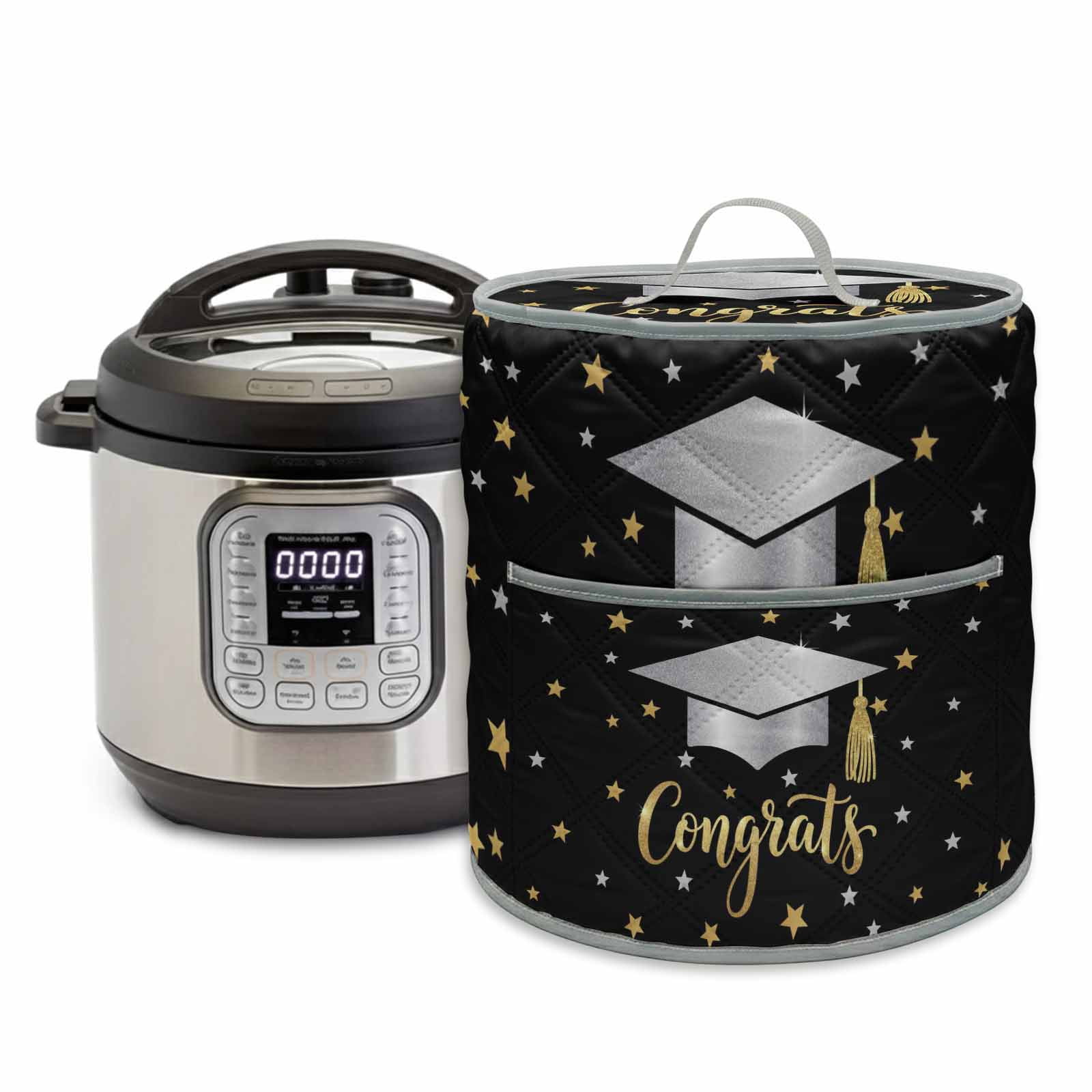 Graduate Cooker Congratulate Graduate Season Rice Cooker Cover 8 Quart Graduation Hat ...