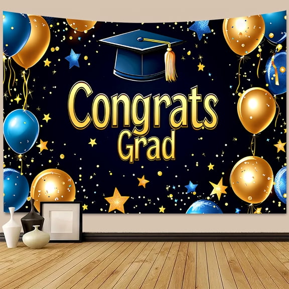 Congratulations Banner for Prom - Congratulations Decorations - Well Done - We Are So Proud of You