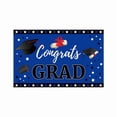 thumbnail image 1 of Congratulations Decorations Banner Graduation Backdrop Party Supplies Class of 2026 Congrats Grad Indoor Outdoor Photo Booth Backdrops Decor 5.91x3.61ft for High School College, 1 of 5