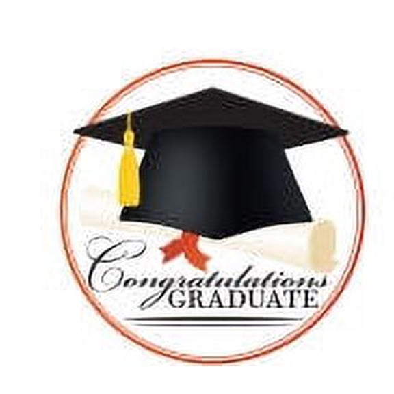 Congratulations Graduate Edible Frosting Photo Photo Topper