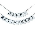 Congratulations Retirement! Happy Retirement Banner for Office Farewell