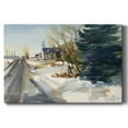 thumbnail image 1 of Congregational Church in Winter- Gallery Wrapped Canvas, 1 of 9
