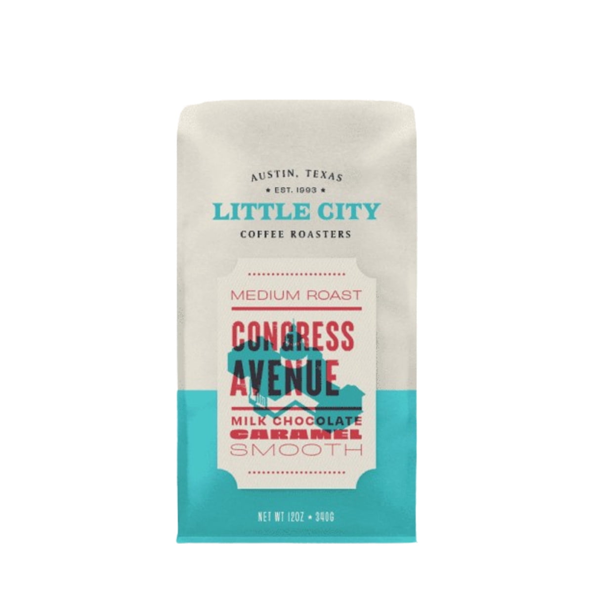 Congress Avenue - Roasted by Little City Coffee Roasters - Whole Bean Coffee - 5lb Bag