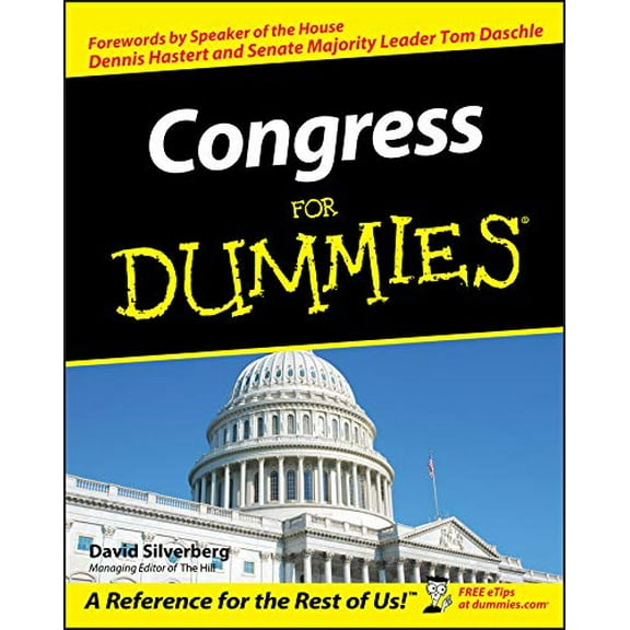 Pre-Owned Congress for Dummies (Paperback) 0764554212 9780764554216