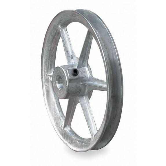 Congress V-Belt Pulley,1 Groove,10.00" O.D. CA1000X062KW