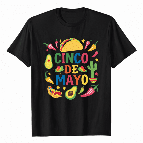 Conic de Moya Classic Abstract Design T-Shirt Unisex Cotton