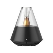 Conical Aromatherapy Humidifier - Quiet Essential Oil Diffuser for Home Use, Enhances Air Quality and Decor, Ideal for Bedroom and Office Black