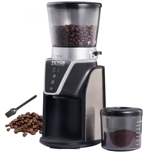 Conical Burr Grinder, Electric Adjustable Burr Mill with 51 Precise