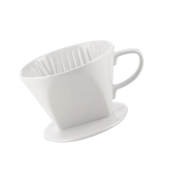 Conical Hand Brews Coffee Filter Cup Ceramic Brewer Porcelain Coffee Dripper Pouring Over Coffee Maker Easy to Use