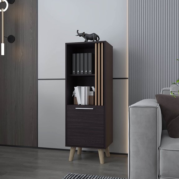 Conical legs for stability | Ideal for small bedrooms or offices | Display and store items conveniently