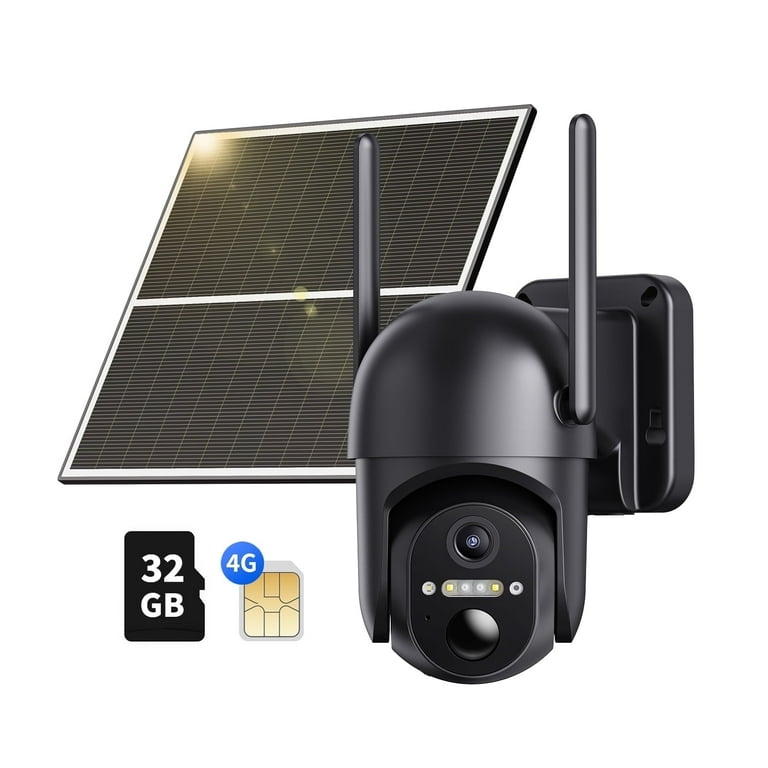 Conico 4G LTE Cellular 4K UHD 2MP CCTV Surveillance Camera with