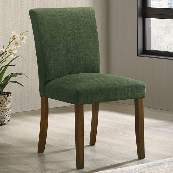 Conifer Green Upholstered Dining Side Chair (Set of 2)